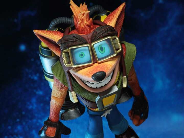 اکشن فیکور Crash با جت پک