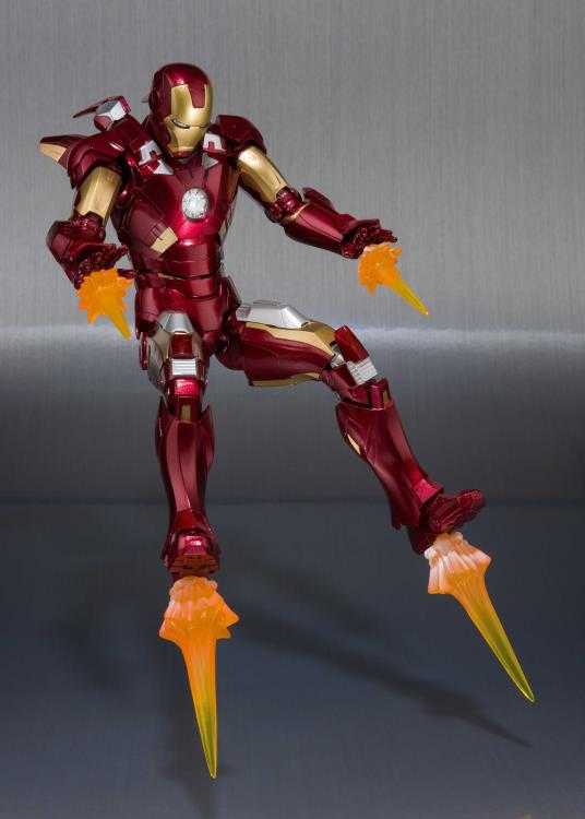 ست اکشن فیگور Iron man Mark 7 & Hall of Armor برند Bandai