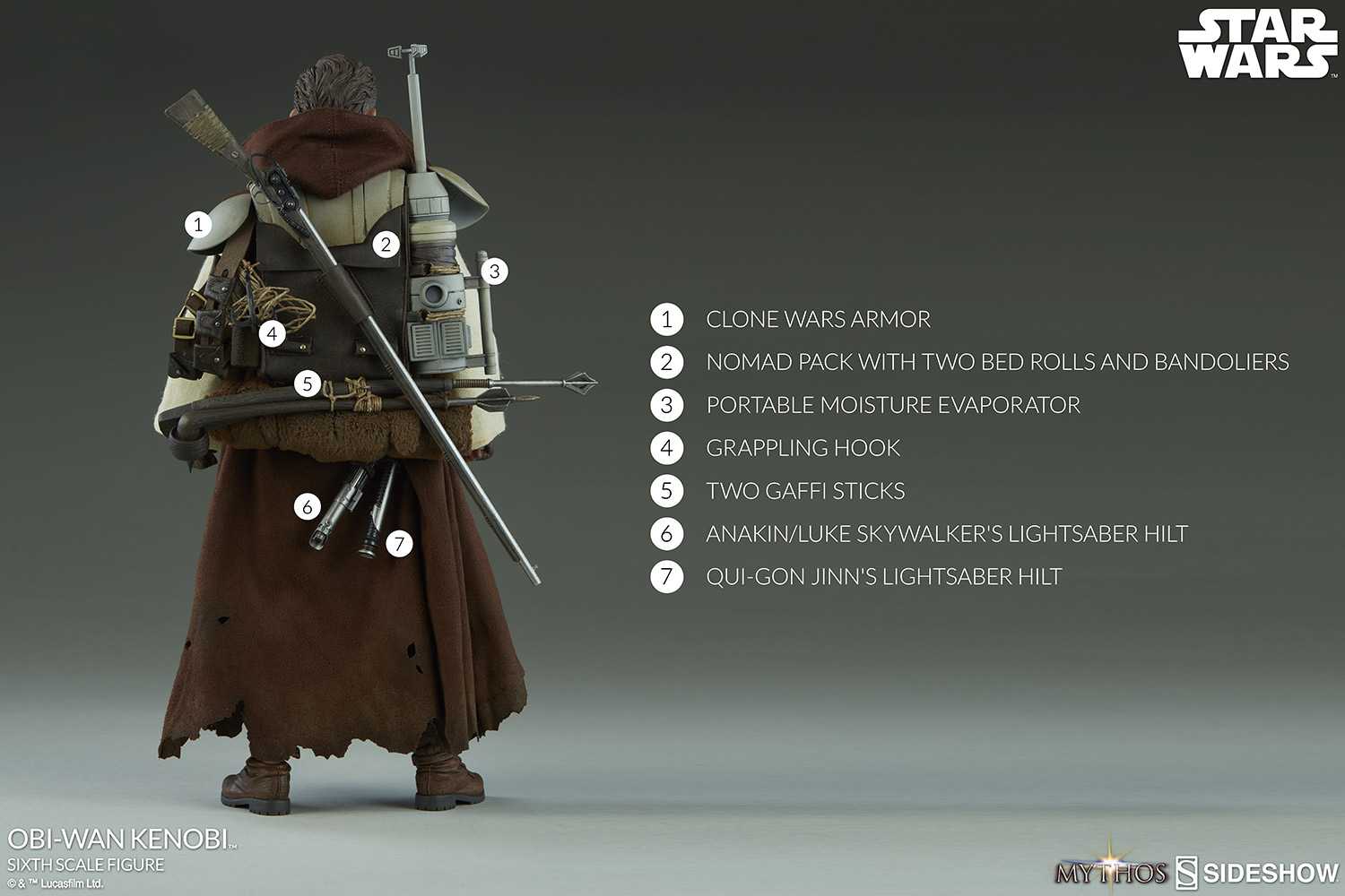 اکشن فیگور Obi-Wan Kenobi برند سایدشو