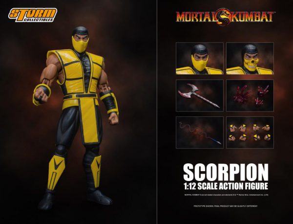 اکشن فیگور Scorpion اسکورپیون Mortal Kombat