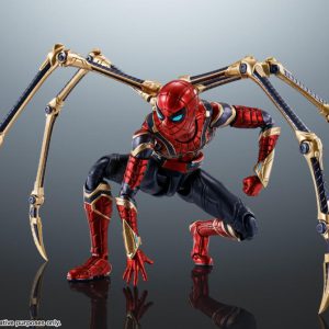 اکشن فیگور آیرون اسپایدر برند باندای Spider-Man: No Way Home S.H.Figuarts Iron-Spider Figure