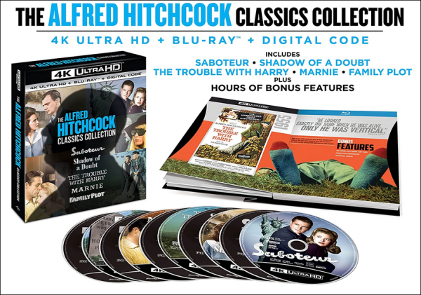کالکشن کلاسیک هیچکاک The Alfred Hitchcock Classics Collection, Vol. 2 [New 4K UHD Blu-ray]
