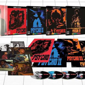کالکشن فیلم های روانی The Psycho Collection” from September 2023 as 4K Limited Edition Arrow Video