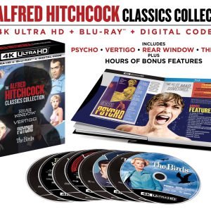کالکشن کلاسیک هیچکاک The Alfred Hitchcock Classics Collection, Vol. 1 [New 4K UHD Blu-ray]